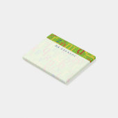 Jouw tekst | Colorful Alphabet Post-it® Notes (Schuin)