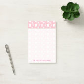 Jouw tekst | Cute Pink Teeth Post-it® Notes (Kantoor)