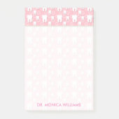 Jouw tekst | Cute Pink Teeth Post-it® Notes (Voorkant)