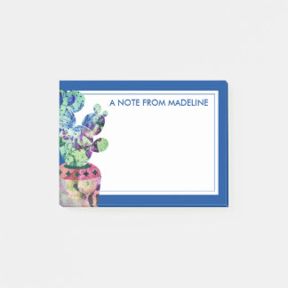 Jouw tekst | Cute Succulent Cactus Post-it® Notes