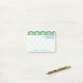Jouw tekst | Cute Teeth Dental Office Post-it® Notes (Op bureau)