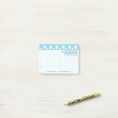Jouw tekst | Cute Teeth Dental Office Post-it® Notes (Op bureau)