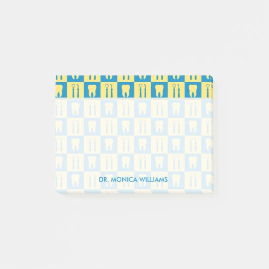 Jouw tekst | Cute Teeth Post-it® Notes (Voorkant)