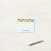 Jouw tekst | Cute Teeth Post-it® Notes (Op bureau)