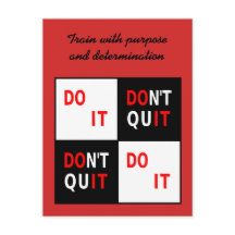 Jouw tekst doet het motivatie Briefkaart niet stop