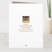 Jouw tekst en foto gepersonaliseerde Wenskaarten Kaart (Achterkant)