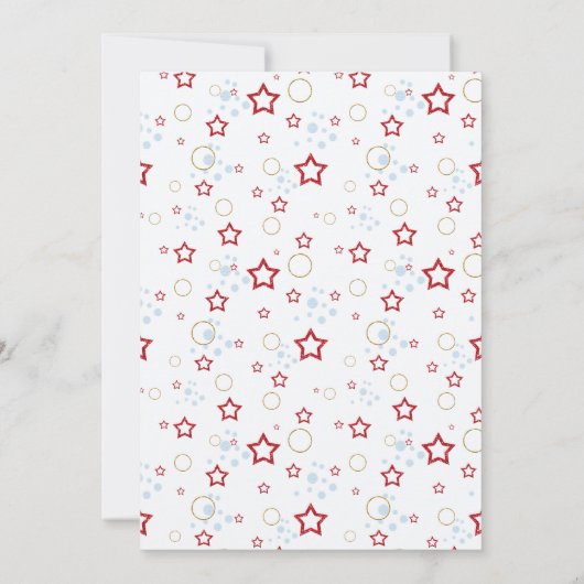 Jouw tekst, gepersonaliseerd kaart (Achterkant)