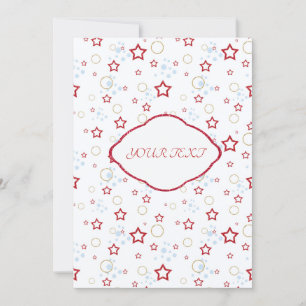 Jouw tekst, gepersonaliseerd kaart