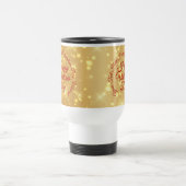 Jouw tekst Gold Valentijnsdag Bericht Reisbeker (Center)