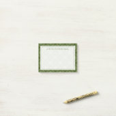 Jouw tekst | Green Play Post-it® Notes (Op bureau)