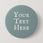 "Jouw tekst Here" Custom Pin-On Button (Voorkant)
