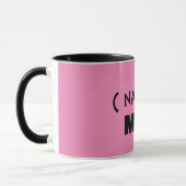 Jouw tekst hier, aanpasbare mok (Links)