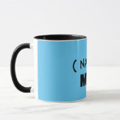 Jouw tekst hier, aanpasbare mok (Links)