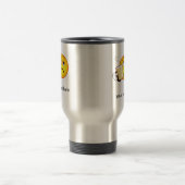 jouw tekst hier, koffie-mok reisbeker (Center)
