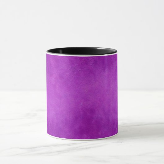 Jouw tekst hier Paarse wasachtergrond Mok (Midden)