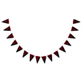 Jouw tekst Hier Rood Zwart Druppelend Bloed Hallow Vlaggetjes (Alle)