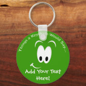 Jouw tekst Hier Sleutelhanger toevoegen (Voorkant)