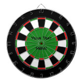  Jouw tekst Hier Traditioneel Dart Board Dartbord (Voorkant)