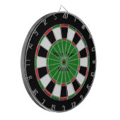Jouw tekst Hier Traditioneel Dart Board Dartbord (Voorkant Links)
