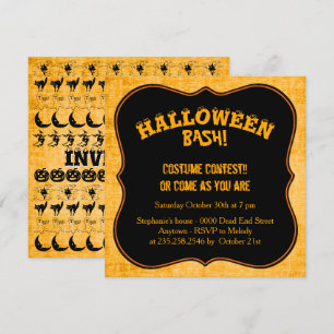 Jouw tekst: Iconisch patroon zwart/Oranje Kaart