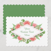 Jouw tekst in een Flower Lijst op maat