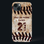 JOUW TEKST Jersey NUMBER  Baseball iPad Case<br><div class="desc">JOUW TEKST Jersey NUMBER Baseball iPad Case. Koel de Baseball iPad Air-draagtas of verander de stijl in een iPhone of Samsung Galaxy Baseball Phone Case voor jongens. KLIK "Meer"om de Tekst in de 2 sjablonen van het tekstvakje op uw recht te veranderen. Grunge iPad-gevallen voor jongens en mannen zullen een...</div>