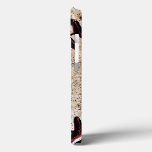 JOUW TEKST Jersey NUMBER Baseball iPad Case (Achterkant / Links)