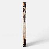 JOUW TEKST Jersey NUMBER  Baseball iPad Case iPhone Hoesje (Linkerkant)