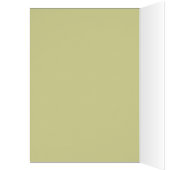 Jouw tekst Keep Calm op olijfgroene decor (Binnen (Links))