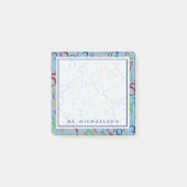 Jouw tekst | Kleurrijke Wiskunde Post-it® Notes (Voorkant)