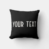 jouw tekst kussen (Voorkant)