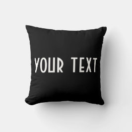 jouw tekst kussen