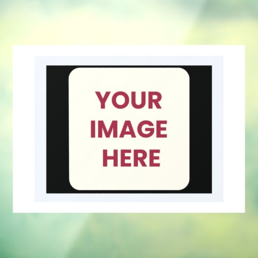 jouw tekst logo raamsticker (Vel 3)