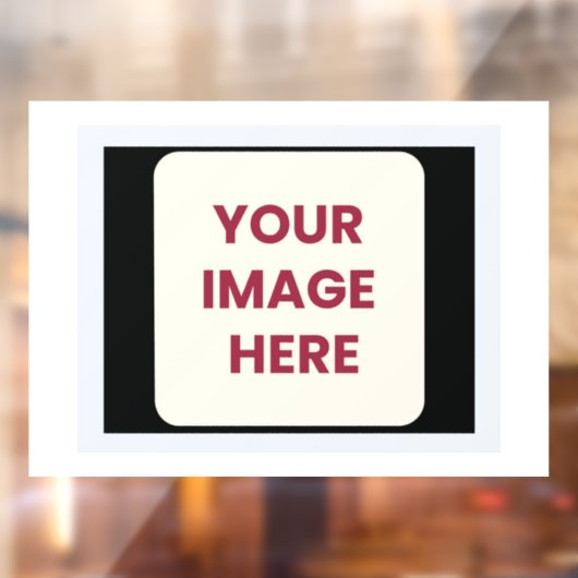 jouw tekst logo raamsticker (Vel 2)