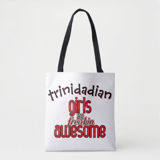 (Jouw tekst) Meisjes zijn Freakin Geweldige Tote Bag (Voorkant)