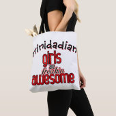 (Jouw tekst) Meisjes zijn Freakin Geweldige Tote Bag (Dichtbij)