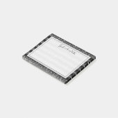 Jouw tekst | Muzieknoten Post-it® Notes (Schuin)