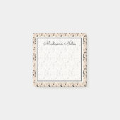 Jouw tekst | Muzieknoten Post-it® Notes (Voorkant)