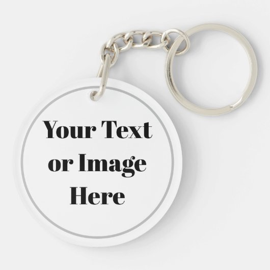Jouw tekst of Afbeelding Hier Promotie Sleutelhang Sleutelhanger (Achterkant)