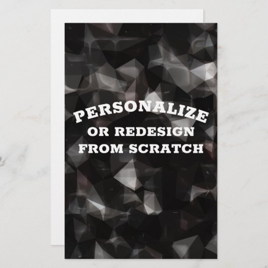 Jouw tekst of ontwerp hier - Creëer een aangepast Briefpapier (Voorkant / Achterkant)