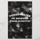 Jouw tekst of ontwerp hier - Creëer een aangepast  Briefpapier (Voorkant)