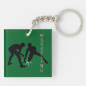 JOUW TEKST op persoonlijke Sleutelhangers voor win (Achterkant)