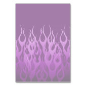 Jouw tekst over "Keep Calm" op Paarse racegevechte Kaart (Achterkant)