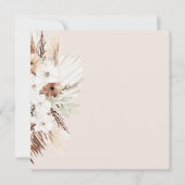 jouw tekst pampas terracotta kaart (Voorkant)