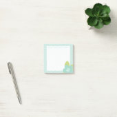 Jouw tekst | Pastel Floral Chevron Post-it® Notes (Kantoor)