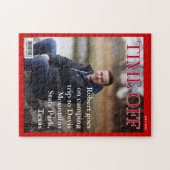 JOUW TEKST, PHOTO, Fun nep news magazine cover, Legpuzzel (Horizontaal)