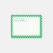 Jouw tekst | Polka Dot Pattern Post-it® Notes (Voorkant)