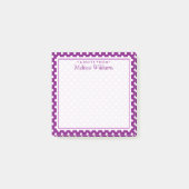 Jouw tekst | Polka Dot Pattern Post-it® Notes (Voorkant)