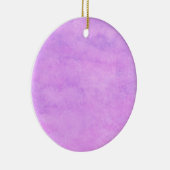 jouw tekst roze paarse achtergrond keramisch ornament (Rechts)