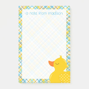 Jouw tekst   Rubber Ducky Play Post-it® Notes